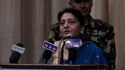  देश विकास गर्ने अनुकूल समय यही हो : पूर्वराष्ट्रपति भण्डारी 