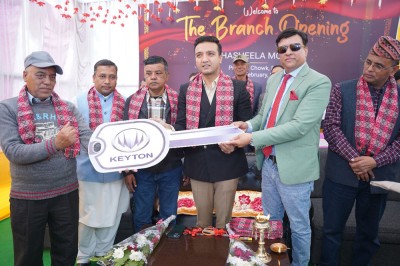  वीरगन्जमा खुल्यो शशिला मोटर्सको विद्युतीय सवारीसाधन बिक्री केन्द्र 