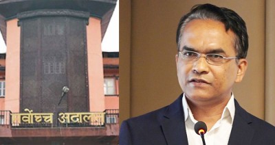  गभर्नर पौडेलविरुद्धको मुद्दा ‘हेर्न नभ्याइने’ 