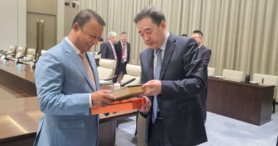  ऊर्जामन्त्री खड्का र चिनियाँ ऊर्जा प्रमुखबीच द्विपक्षीय भेट, सहयोग विस्तारमा छलफल 