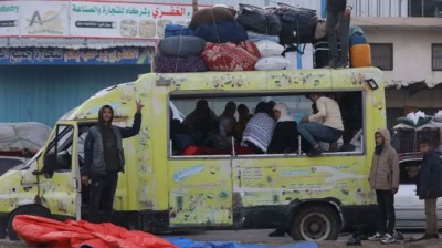  उत्तरी गाजाका सर्वसाधारण आफ्नो घर फर्कँदै [तस्बिरमा] 