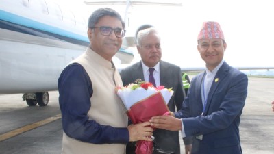  भारतीय विदेश सचिव विक्रम मिस्री नेपाल आईपुगे 