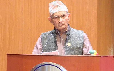  राजनीतिलाई स्थिर राख्न ‘थ्रेसहोल्ड’ को प्रतिशत बढाउनुपर्छ : राष्ट्रियसभा सदस्य भट्टराई 