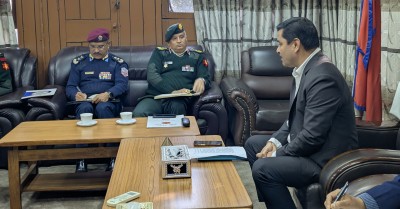  हेली एयर एम्बुलेन्समा सघाउन सेनासँग स्वास्थ्यमन्त्रीको आग्रह 