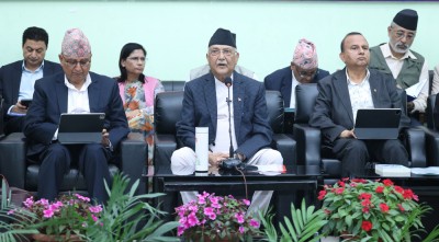  एमाले केन्द्रीय कमिटी बैठक जारी, विधान संशोधन प्रस्ताव र साङ्ठनिक प्रतिवेदनमाथि छलफल 