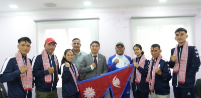  मलेसिया जाँदै पारा तेक्वान्दो टोली 