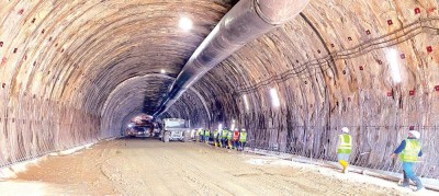  नागढुंगा सुरुङमार्ग आगामी पुसभित्र सञ्चालनमा ल्याइने 