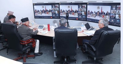  भर्चुअल बैठकमा ओलीले भने- समस्या पहिचान गरेर समाधान गर्छौं 