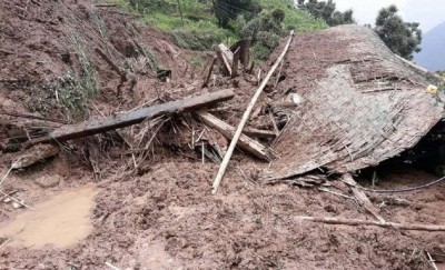  पहिरोले एक घर पूर्णरूपमा क्षतिग्रस्त 