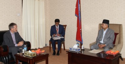  उपराष्ट्रपति यादव र अमेरिकी राजदूत थम्प्सनबीच भेट, एमसीसीबारे के भयो कुराकानी ? 