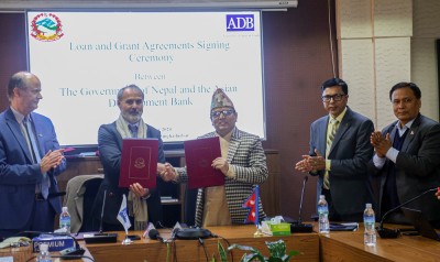  एडिबीले तीन परियोजना कार्यान्वयनका लागि एक खर्ब पाँच अर्ब ६१ करोड सहयोग गर्ने 