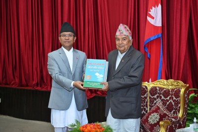  अख्तियारको कामकारबाही प्रभावकारी बनाउन राष्ट्रपतिको आग्रह 