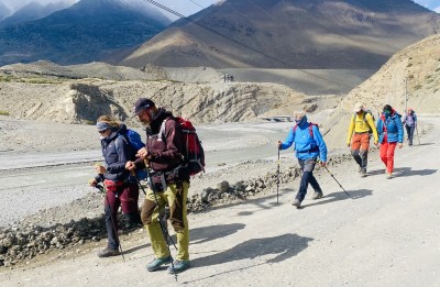  अन्नपूर्ण क्षेत्रमा २०२४ मा दुई लाख ४४ हजार बढि विदेशी पर्यटक भित्रिए 