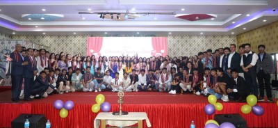  अरुणिमा शैक्षिक प्रतिष्ठानद्वारा कक्षा १२ का उत्तीर्ण विद्यार्थीलाई सम्मान 