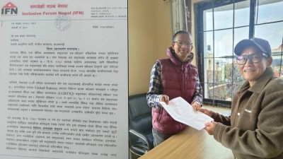  पहिलो तेस्रोलिंगी उम्मेदवार बद्री पुनद्वारा प्रचण्डको ध्यानाकर्षण 