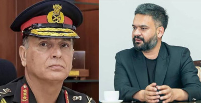 प्रधानमन्त्री शाहसँग भारतीय सेना प्रमुखको भेट 