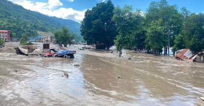  रसुवा बाढीमा ९५ जनाको शव फेला, २८ प्रहरी सम्पर्कविहीन 