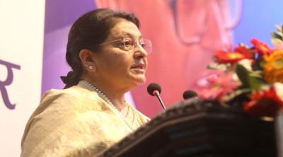  पुनः एमालेमा जोडिँदै राजनीतिमा सक्रिय हुने पूर्वराष्ट्रपति भण्डारीको उद्घोष, भन्छिन्- राजनीतिमा थकाइ भन्ने शब्दावली हुँदैन 