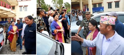  एमाले मुख्यालयमा पूर्वराष्ट्रपति भण्डारी, सदस्यता नवीकरणबारे अध्यक्षलाई सोध्ने 