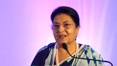  पूर्वराष्ट्रपति भण्डारीले भनिन्- समृद्धि मुट्ठीभरका मानिसका लागि नभई आमजनताका लागि हुनुपर्छ 