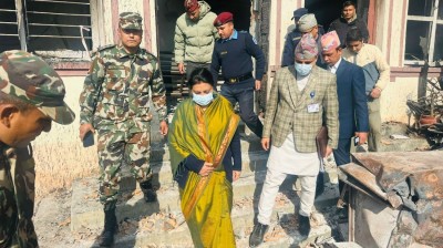  सर्वोच्चको अवलोकन : पूर्वराष्ट्रपतिले भनिन्- ऐतिहासिक धरोहर जलेकोमा एकदमै दुःख लाग्यो 