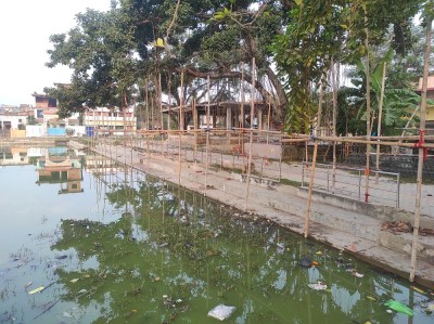  छठका लागि पोखरी, ताल र नदी किनार सजाइँदै 