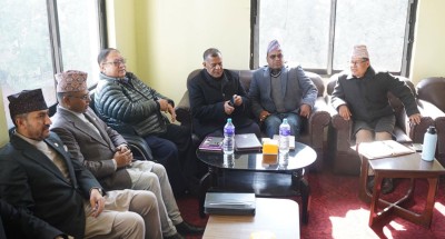  सरकारी टोलीद्वारा जेनजी आन्दोलनमा क्षतिग्रस्त प्रमुख दलका पार्टी कार्यालयको निरीक्षण 