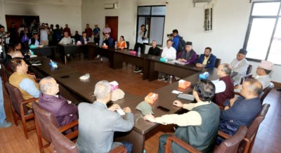  सानेपामा कांग्रेस पदाधिकारी बैठक, सभापति देउवा अनुपस्थित 