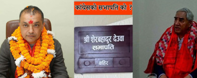  कांग्रेसका दुई सभापति : विभाजन भइसकेको हो ? 