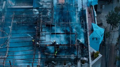  कुपन्डोलस्थित दाउरा रेस्टुराँमा लागेको आगो नियन्त्रणमा 