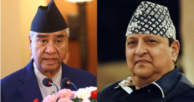  पूर्वराजालाई देउवाको सुझाव - बरु राप्रपाको पार्टी सभापति बने हुन्छ 