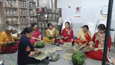  दुनाटपरी उद्योगले तानसेनका महिलालाई रोजगारी र आम्दानीको अवसर 