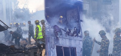  गैरीगाउँको गोदाममा लागेको आगो नियन्त्रणमा 