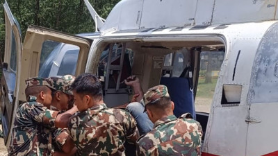  बाढी पीडितको उद्धारका लागि १२ वटा हेलिकोप्टर परिचालन 