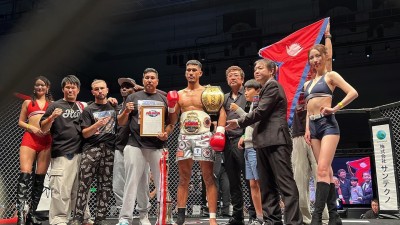  हिमचितुवा घिमिरे बने किक बक्सिङको विश्व विजेता 