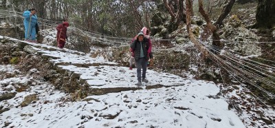  पाथीभरा क्षेत्रमा सामान्य वर्षा र हिमपात 