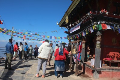  इच्छाकामना मन्दिरमा धार्मिक पर्यटकको आवागमन बढ्यो 