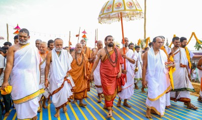  जगद्गुरु शंकराचार्य श्री श्री विधुशेखर भारती महास्वामीज्यूको दुर्लभ नेपाल दर्शन 