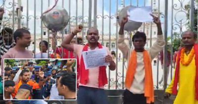  जानकी मन्दिर परिसरमा तनाव, हर्क साम्पाङका समर्थक लखेटिए 