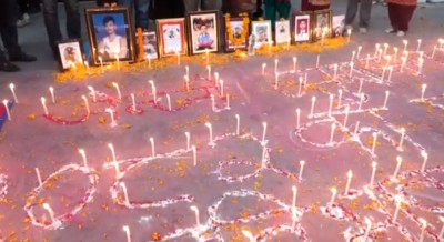  जेनजी सहिदको सम्झनामा दीप प्रज्वलन 