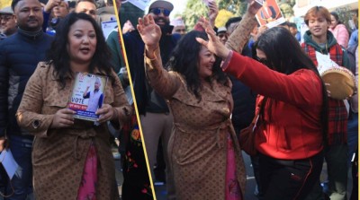  एमाले महाधिवेशन: मतदान नजिकिँदै जाँदा प्रचार-प्रसारमा कलाकारदेखि नेतासम्म सक्रिय 