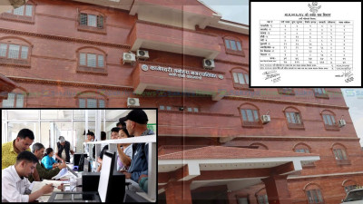  कागेश्वरी मनोहरामा घर-नक्सा पासबाट दुई महिनाै १ करोड ५ लाखभन्दा बढी राजस्व संकलन 
