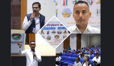  कागेश्वरी मनोहराका जनप्रतिनिधि र कर्मचारीलाई व्यक्तिगत घटना दर्ता तथा सामाजिक सुरक्षा सम्बन्धी अभिमुखीकरण तालिम 