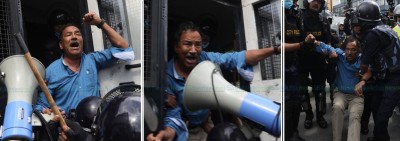  राजावादीको प्रदर्शन जारी, कमल थापा पक्राउ 