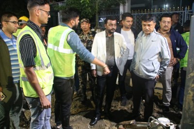  खानेपानीमन्त्रीले गरे राति छड्के अनुगमन तथा निरीक्षण 