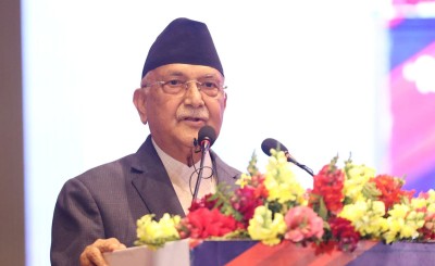  निजी क्षेत्रले सरकारलाई प्रेरित गरोस्, आन्दोलन गर्नुपर्दैन :  प्रधानमन्त्री ओली 