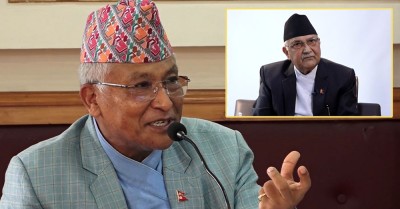  ‘फुटबलको पेले’ भन्ने कृष्णगोपालले नै छाडे ओलीको साथ 