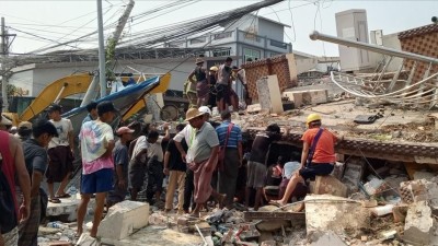  म्यानमारमा भूकम्पबाट मृत्यु हुनेको सङ्ख्या दुई हजार ८८६ पुग्यो 