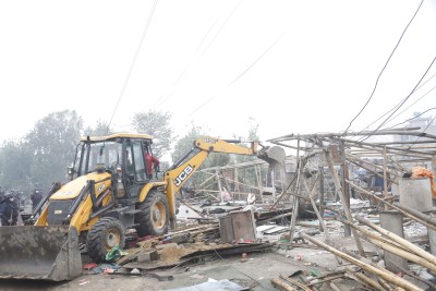  आजदेखि उपत्यकाका बागमती र सहायक नदी किनारका जोखिमयुक्त बस्ती हटाईदै 