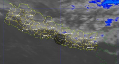 काठमाडौंसहित देशका विभिन्न भागमा हल्का वर्षा, उच्च पहाडी क्षेत्रमा हिमपात 